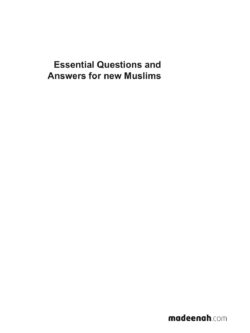 Essential Questions and Answers for New Muslims