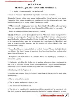 40 Benefits of Sending Salaat Upon the Prophet ﷺ - Ibn al-Qayyim
